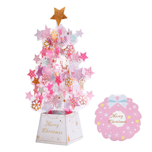 Christmas Tree Pop-Up Card 3D Card Christmas Greeting Card