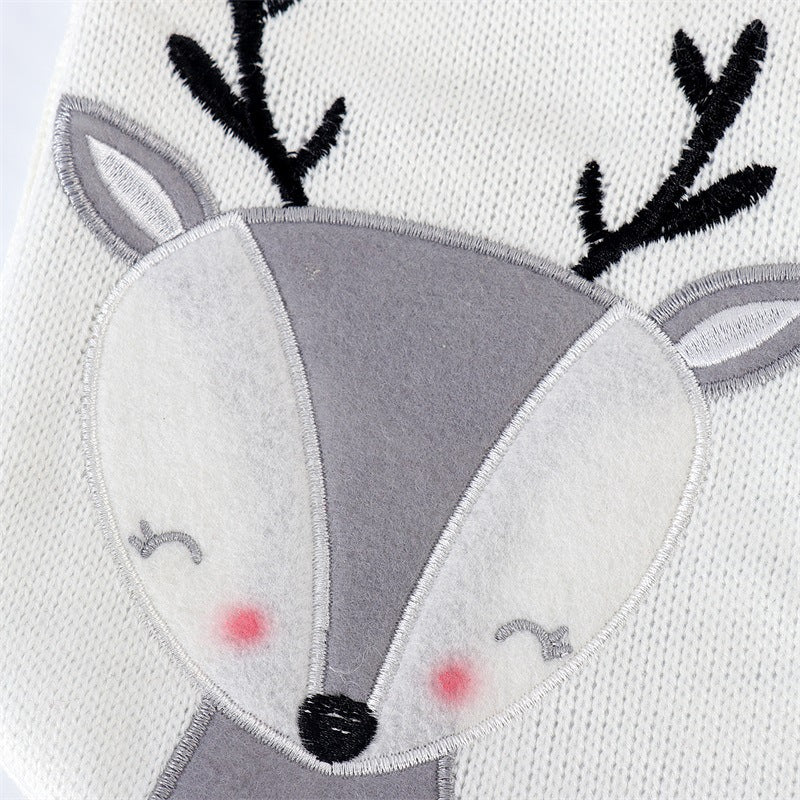 Christmas Fox Wool Gift Christmas Stockings